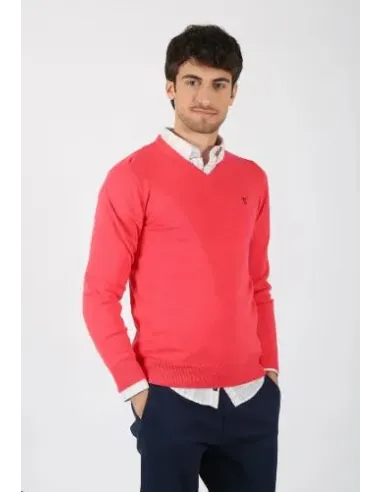 JERSEY CUELLO PICO CORAL SOLERA