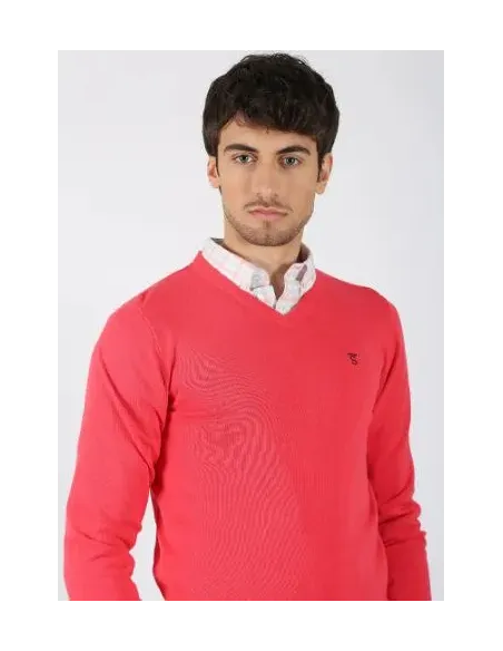JERSEY CUELLO PICO CORAL SOLERA