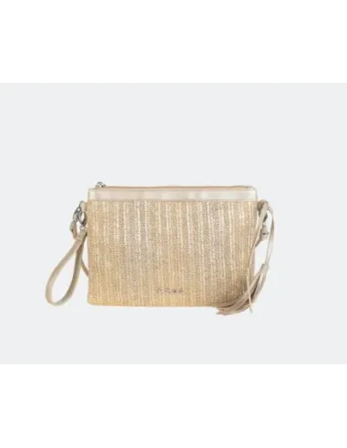 CARTERA BANDOLERA DORADA KBAS