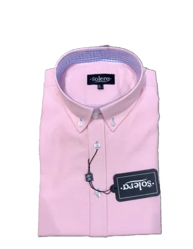 CAMISA ROSA OXFORD SOLERA HOMBRE