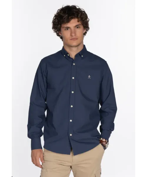 CAMISA OXFORD AZUL MARINO HARPER&NEYER