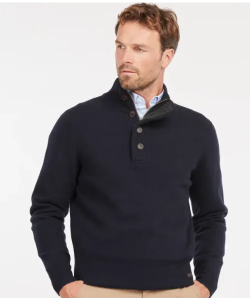 JERSEY ESSENTIAL AZUL BARBOUR HOMBRE