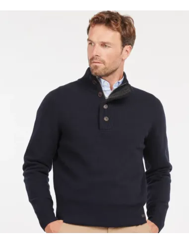 JERSEY ESSENTIAL AZUL BARBOUR HOMBRE