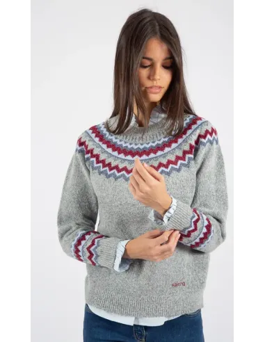 JERSEY GRIS GRECAS SOLERA MUJER