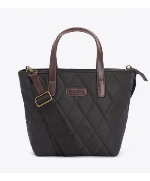 BOLSO ACOLCHADO MINI TOTE MARRON BARBOUR