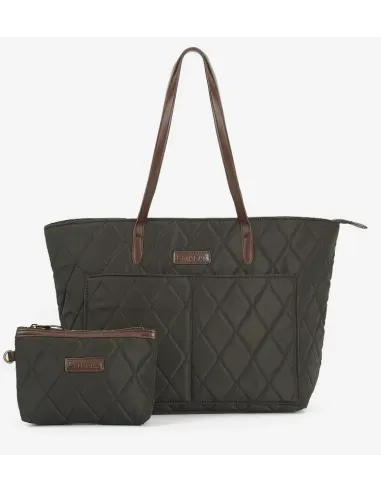 BOLSO ACOLCHADO TOTE BAG MARRON BARBOUR