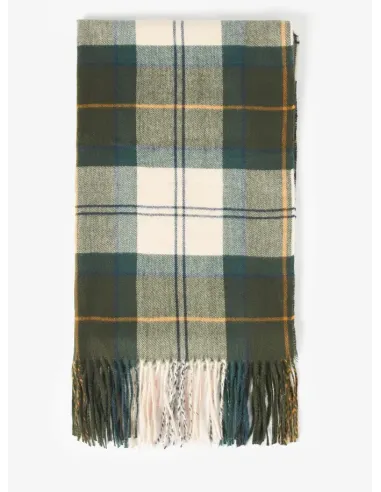 BUFANDA HAILES TARTAN KAKI BARBOUR