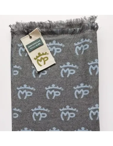 FOULARD GRIS CELESTE MONTEPICAZA