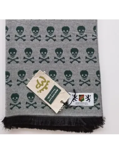 FOULARD GRIS VERDE MONTEPICAZA