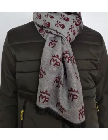 FOULARD GRIS GRANATE MONTEPICAZA