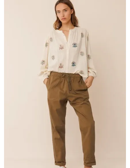 PANTALON JOGGER KAKI INDI&COLD