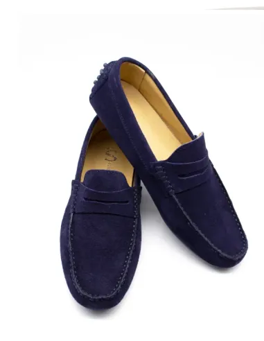 MOCASIN ANTIFAZ MARINO SOLERA HOMBRE