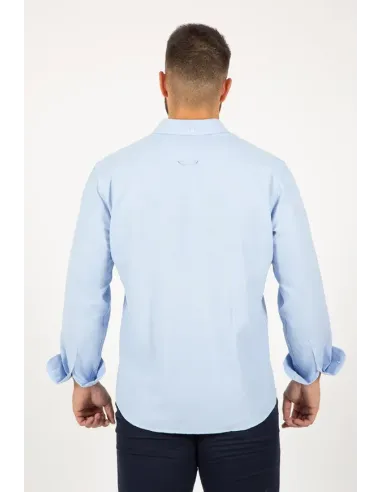 CAMISA OXFORD CELESTE LISA SOLERA