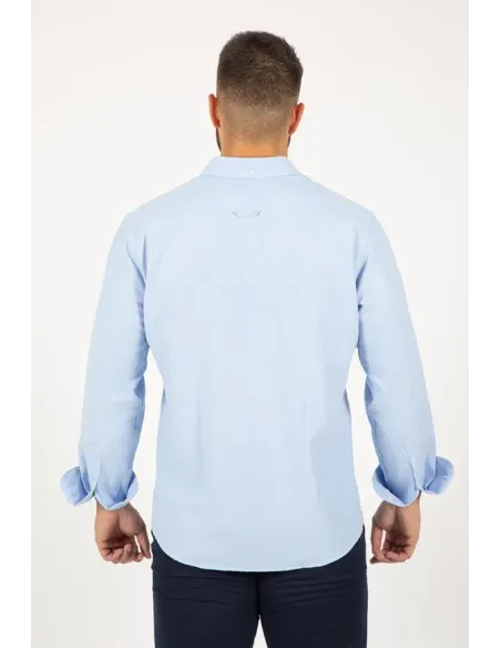 CAMISA OXFORD CELESTE LISA SOLERA