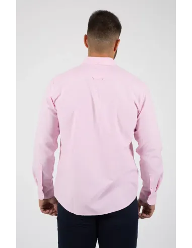 CAMISA ROSA LISA OXFORD SOLERA