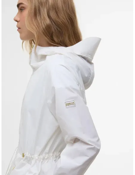 PARKA BLANCA PIPPER BARBOUR INTERNACIONAL