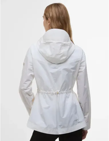 PARKA BLANCA PIPPER BARBOUR INTERNACIONAL