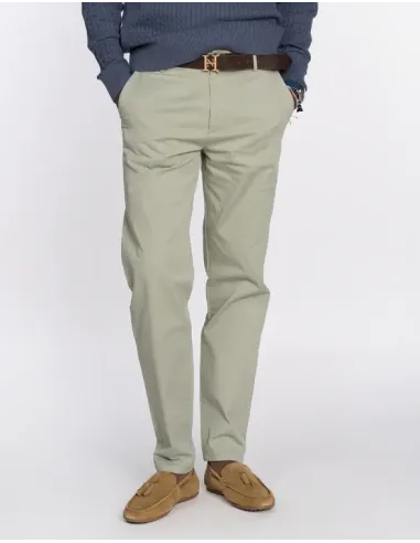 PANTALON CHINO VERDE CLARO HARPER&NEYER