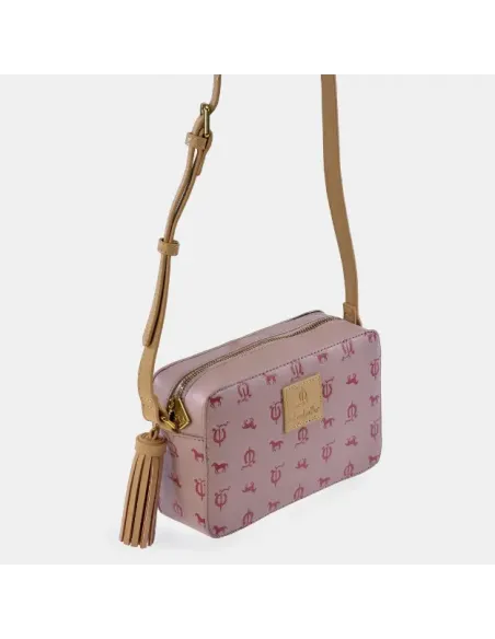 BOLSO BANDOLERA ROSA EL CABALLO