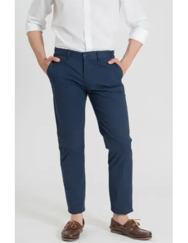PANTALON CHINO AZUL MARINO SOLERA HOMBRE