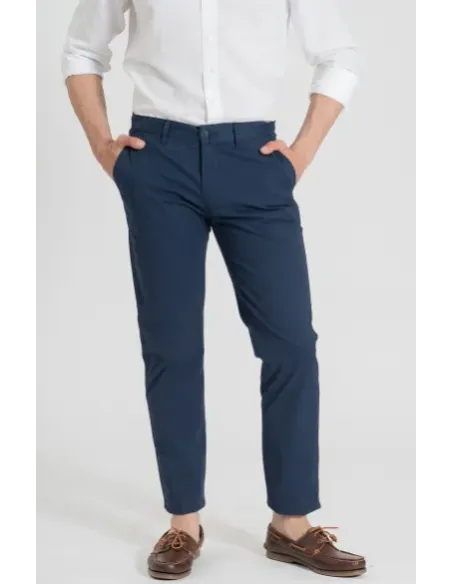 PANTALON CHINO AZUL MARINO SOLERA HOMBRE