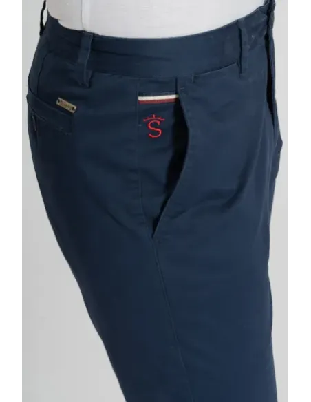 PANTALON CHINO AZUL MARINO SOLERA HOMBRE