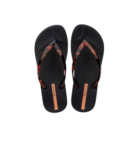 CHANCLA ANATOMICA NEGRA CAREY  IPANEMA