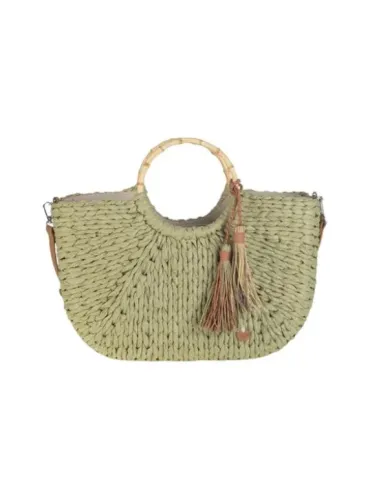 BOLSOS ASAS BAMBU VERDE KAKI KBAS