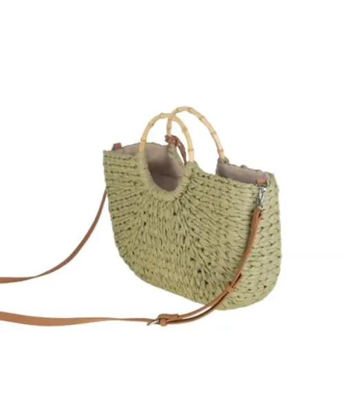 BOLSOS ASAS BAMBU VERDE KAKI KBAS 2