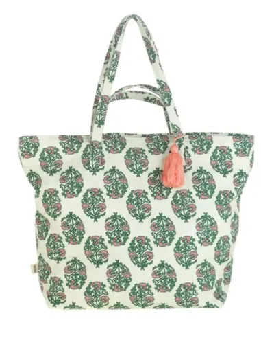 BOLSA DE ALGODON ESTAMPADA DOBLE ASA KBAS