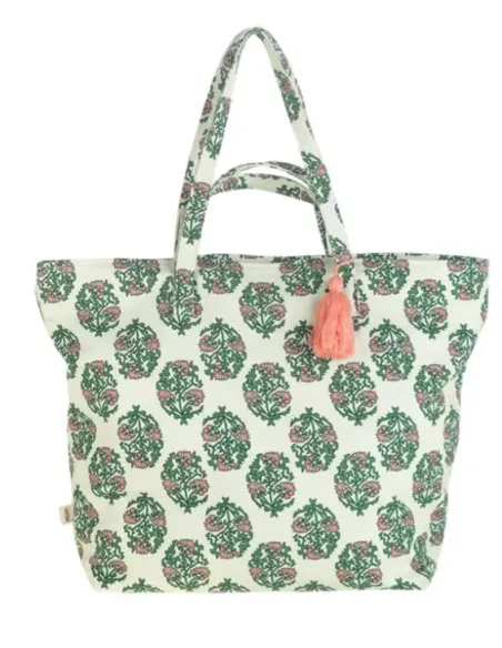 BOLSA DE ALGODON ESTAMPADA DOBLE ASA KBAS