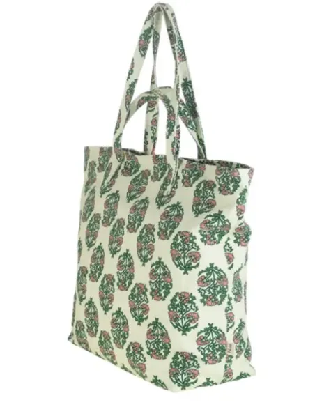 BOLSA DE ALGODON ESTAMPADA DOBLE ASA KBAS