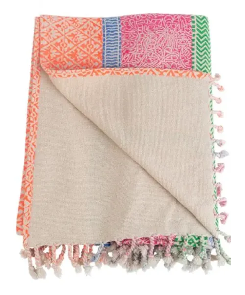 TOALLA ETNICA NARANJA KBAS 2