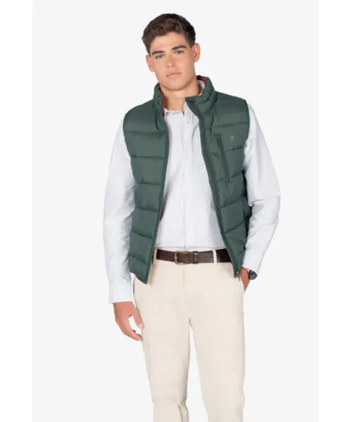 CHALECO ACOLCHADO GALWAY VERDE HARPER&NEYER