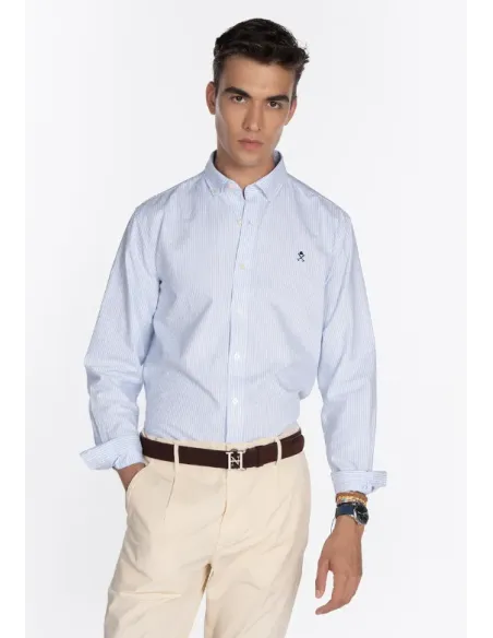 CAMISA MIL RAYAS AZULINA HARPER&NEYER