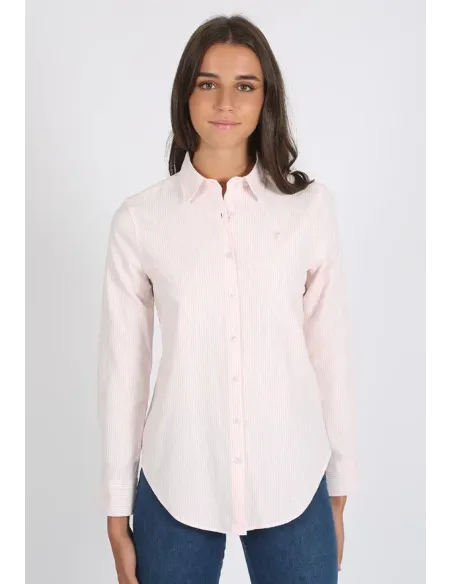 CAMISA MIL RAYAS ROSA  SOLERA MUJER