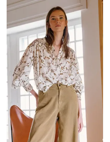 CAMISA SMOKE MARRON INDI&COLD