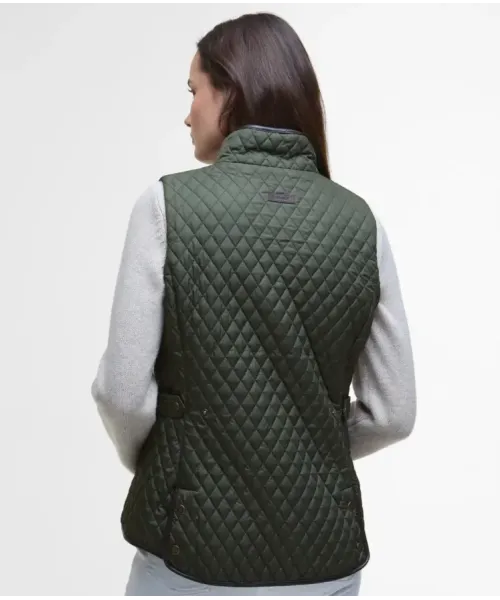 CHALECO HUSKY VERDE DAHLIA BARBOUR 2