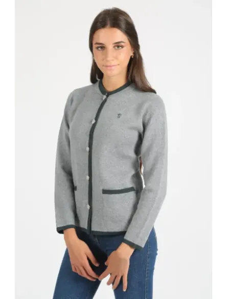 CHAQUETA AUSTRIACA  PUNTO SOLERA MUJER