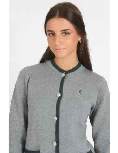 CHAQUETA AUSTRIACA  PUNTO SOLERA MUJER