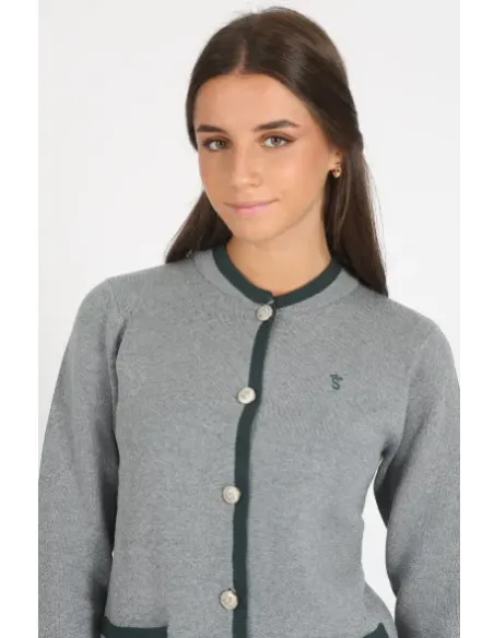 CHAQUETA AUSTRIACA  PUNTO SOLERA MUJER