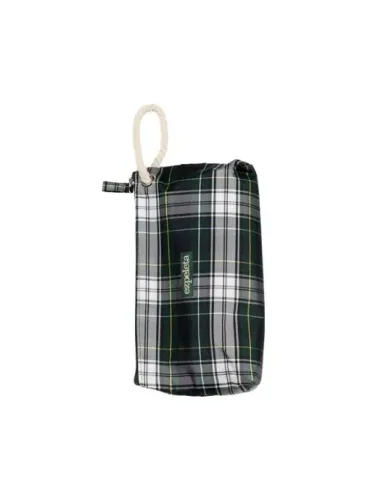 PARAGUAS PLEGABLE TARTAN VERDE EZPELETA