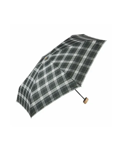PARAGUAS PLEGABLE TARTAN VERDE EZPELETA 2
