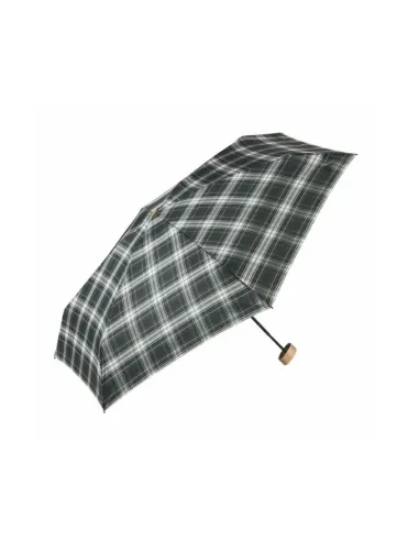 PARAGUAS PLEGABLE TARTAN VERDE EZPELETA