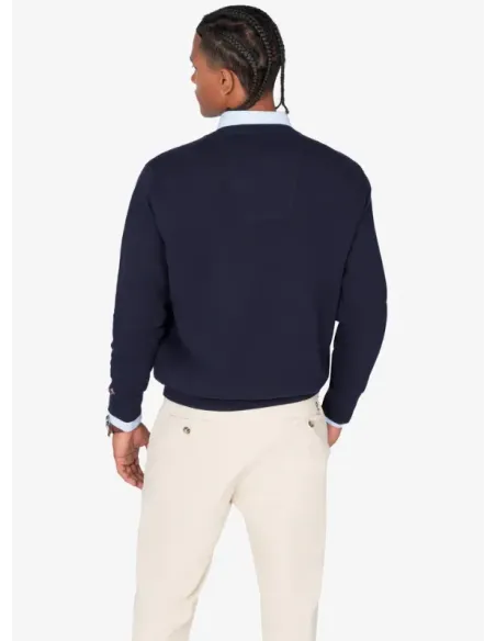 JERSEY CUELLO PICO AZUL HARPER&NEYER