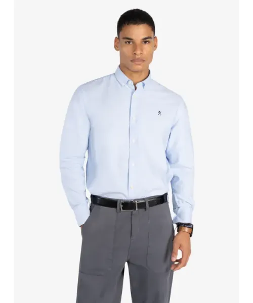 CAMISA CELESTE OXFORD HARPER&NEYER
