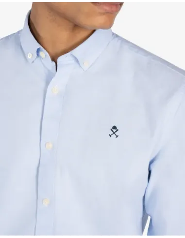CAMISA CELESTE OXFORD HARPER&NEYER