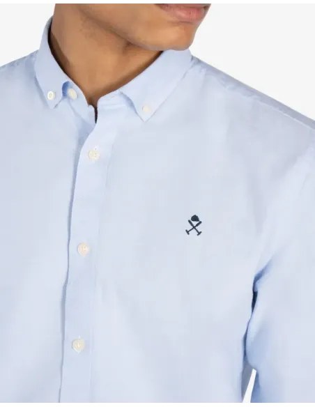 CAMISA CELESTE OXFORD HARPER&NEYER
