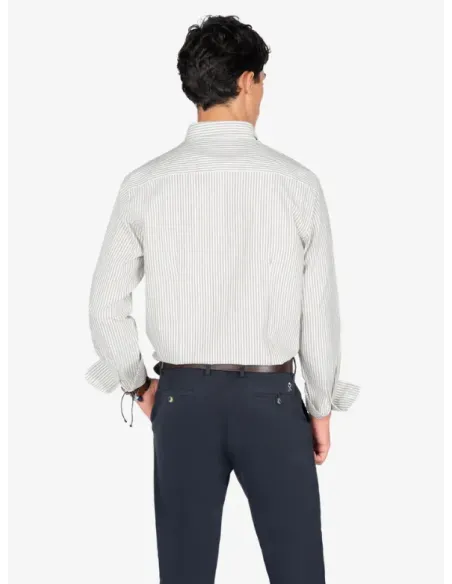 CAMISA RAYAS CAMEL NORTH SEA HARPER&NEYER