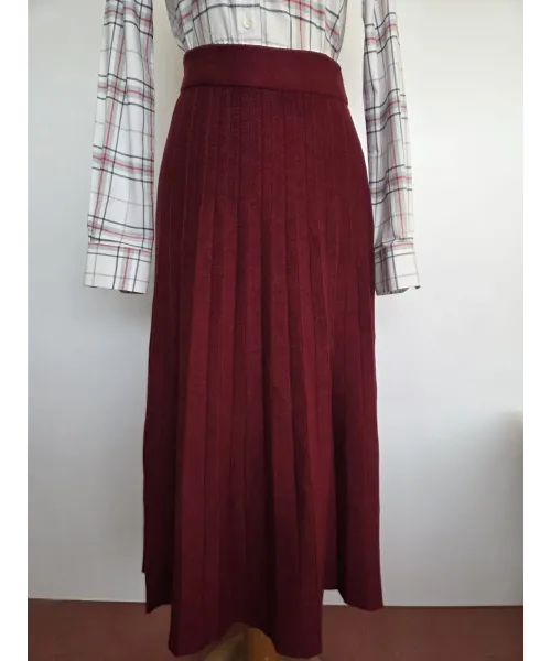 FALDA PUNTO GRANATE MONTEPICAZA